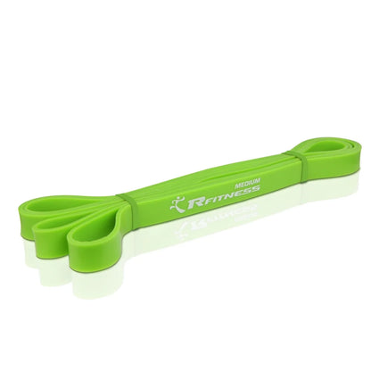 Rfitness RF1506-GR Professional 41-Inch Long LOOP Stretch Latex Exercise Band, MEDIUM (Green)