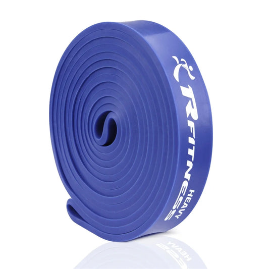 Rfitness RF1506-BL Professional 41-Inch Long LOOP Stretch Latex Exercise Band, HEAVY (Blue)